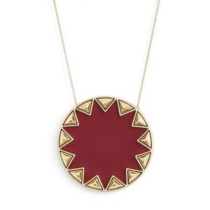 House of Harlow Necklace Burgundy
